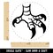 Eagle Hawk Talon Bird Claws Rubber Stamp for Stamping Crafting Planners